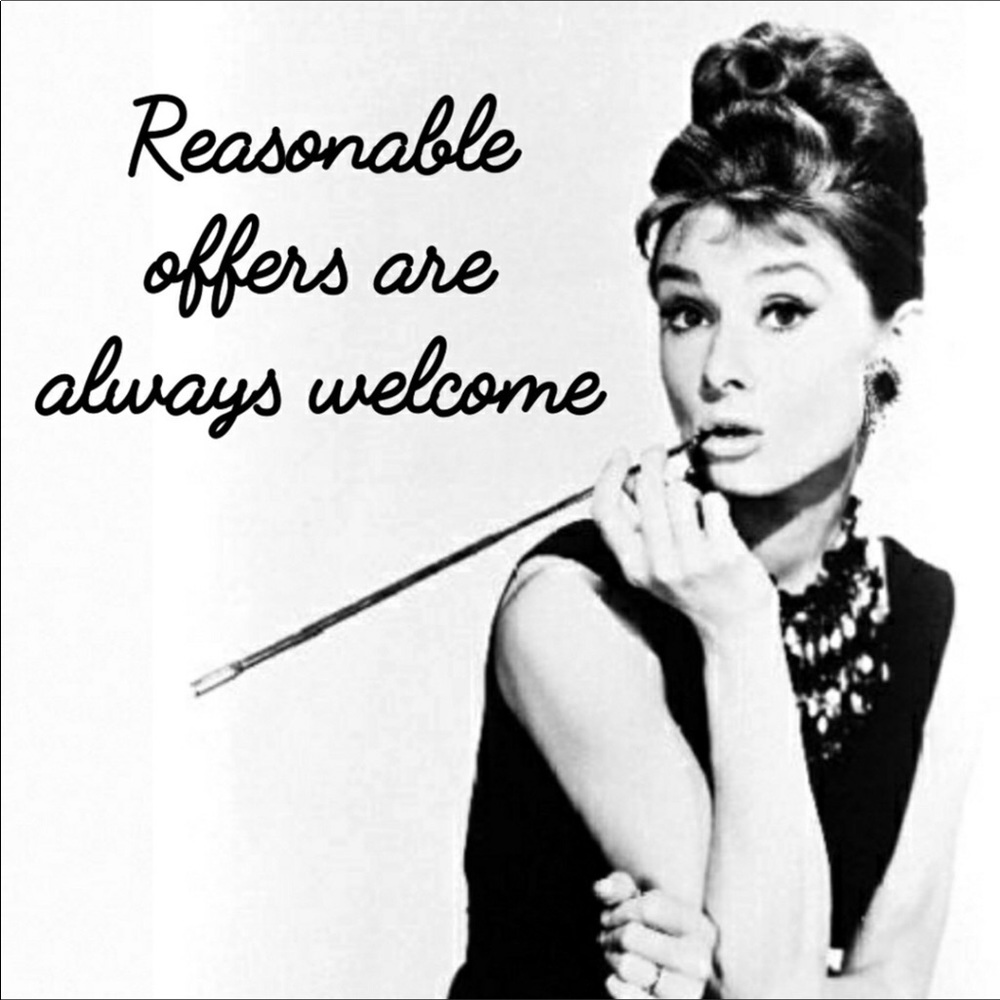 Reasonable offers always welcome